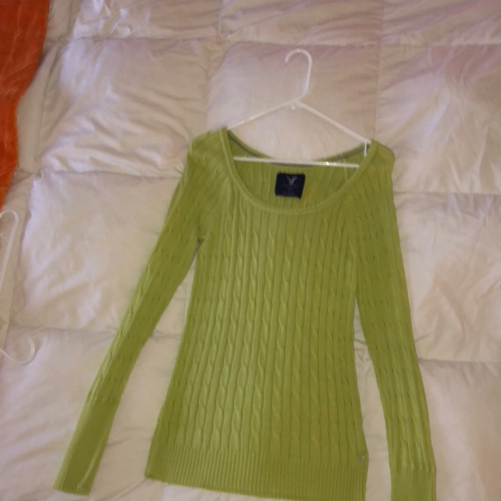 Light green American Eagle sweater